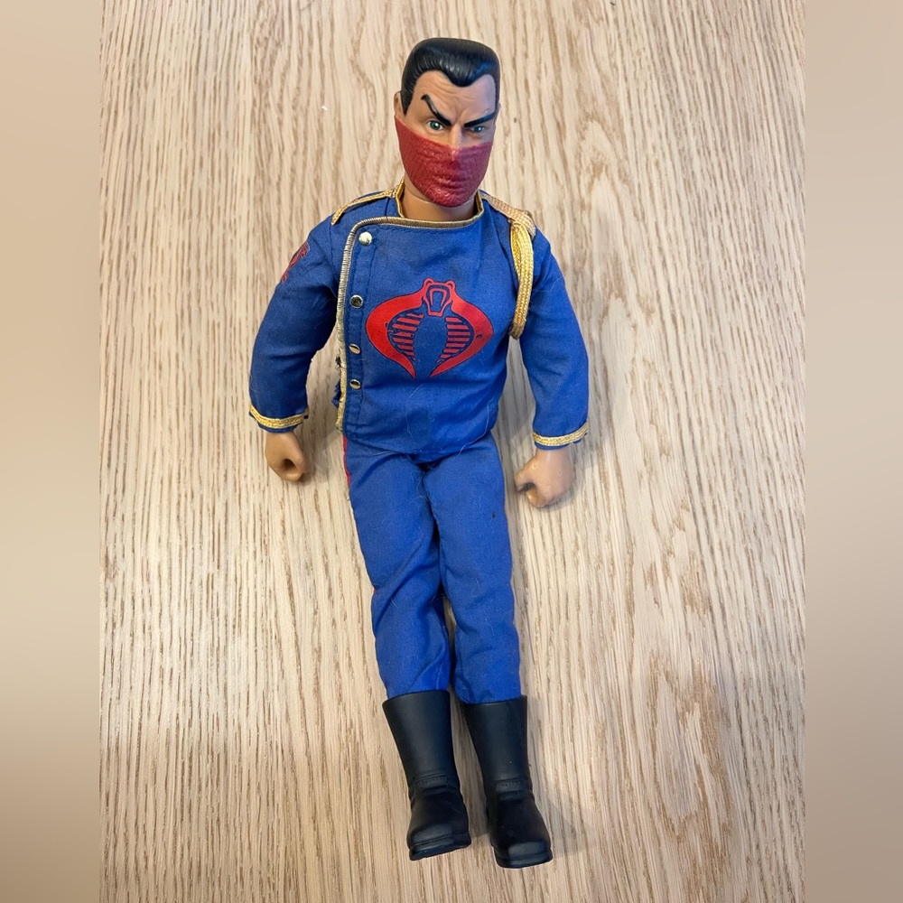 Vintage 1992 G.I. Joe Cobra Commander Hall Of Fame Edition 12” Action Figure